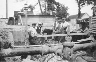 Hartley Kent: Water Mains Laying at Bethersden 1906
